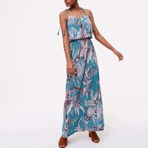 Loft Iris Strappy Maxi Dress